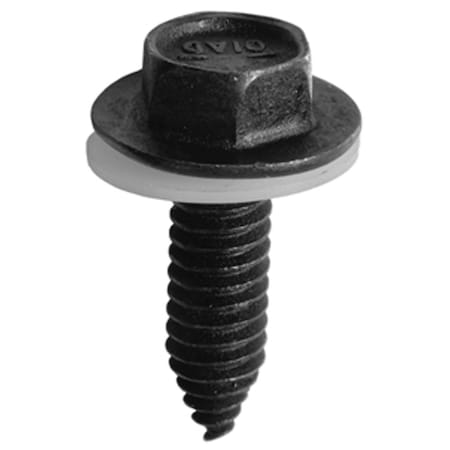 Auveco MIRROR MOUNTING SCREW PHOS W/NYLON WASH5, 25PK 13231